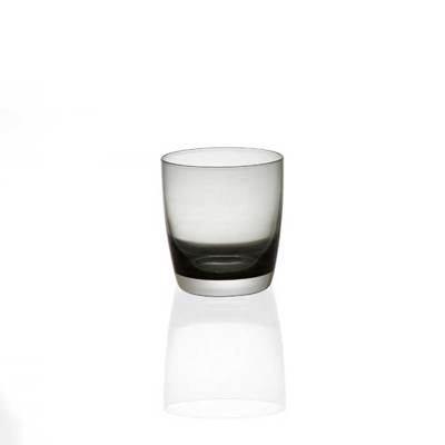 Cryspo Trio Σετ 6 Τεμαχίων Ποτήρι Ουίσκι 355ml από Φυσητό Γυαλί 'IRID SMOKE' 5201351